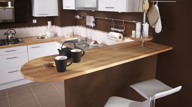 Modele cuisine plan de travail