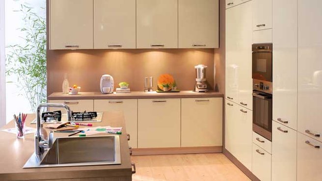 Deco cuisine beige et noir
