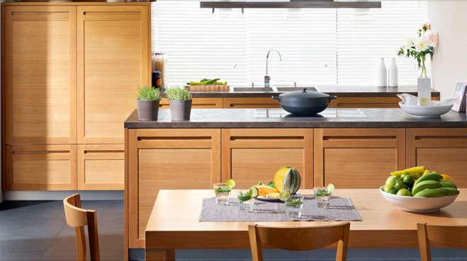 Table de cuisine zen