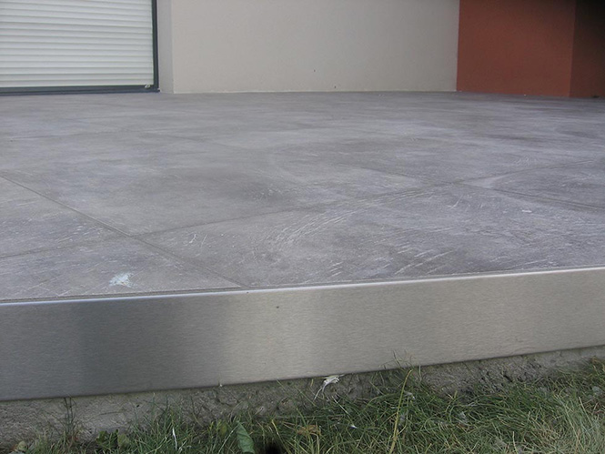 Carrelage sur plot