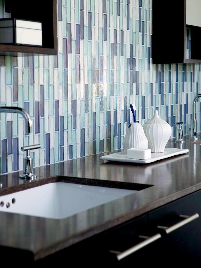 Carrelage mosaique rectangulaire