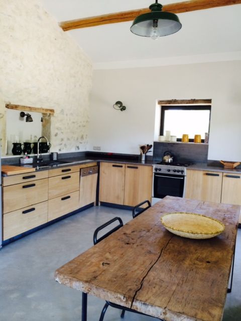 Plan de travail pierre cuisine sur mesure