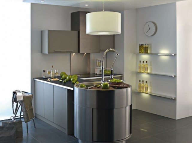 Petite cuisine americaine design