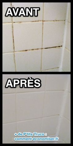 Joint de carrelage blanc qui noircit