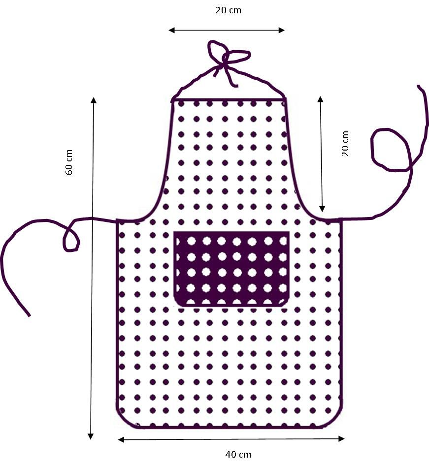 Tuto couture tablier de cuisine