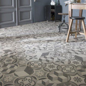 Carrelage hexagonal effet beton