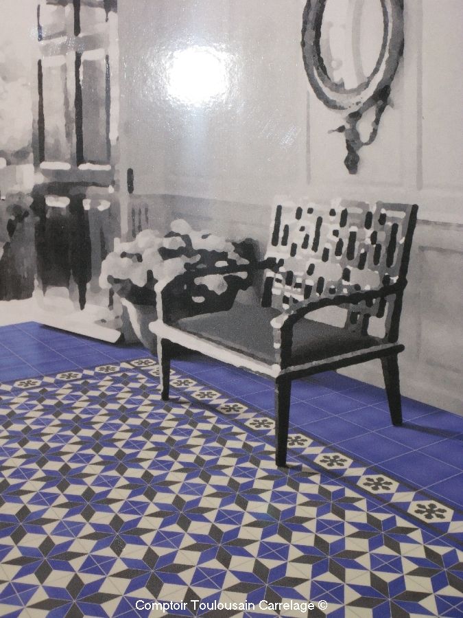 Carrelage imitation carreaux de ciment mainzu