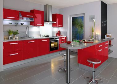 Deco cuisine rouge et blanche