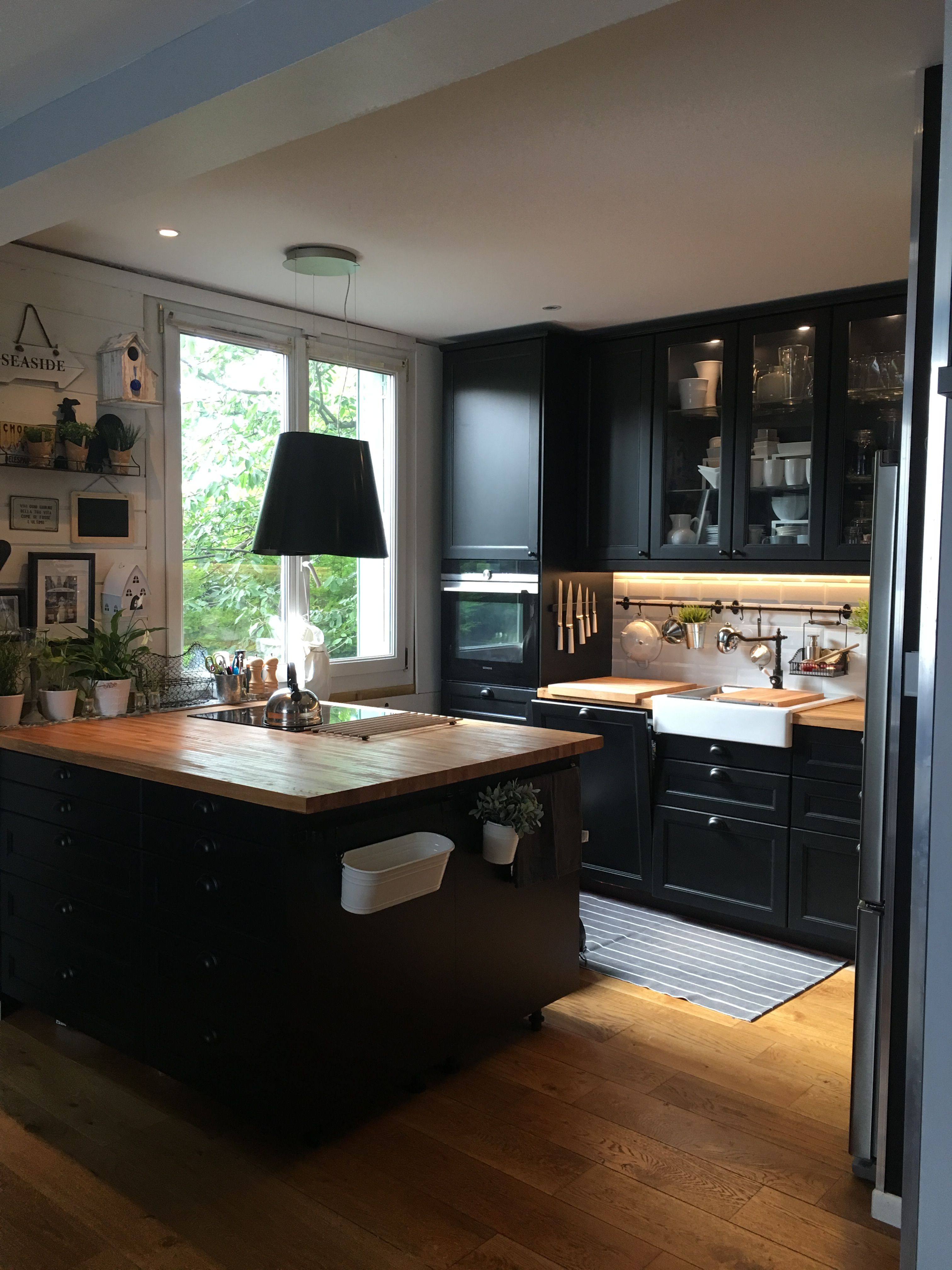 Plan de travail cuisine blanc ikea