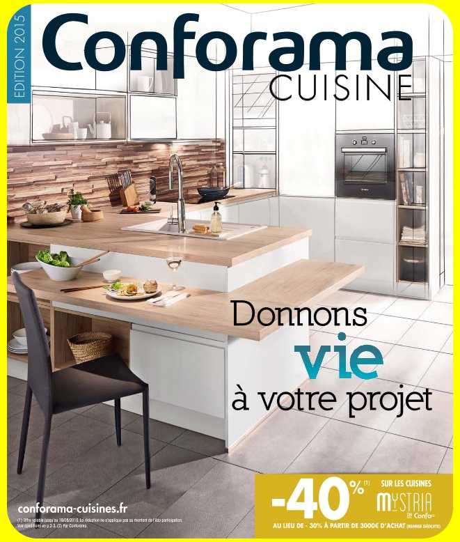 Plan type cuisine conforama