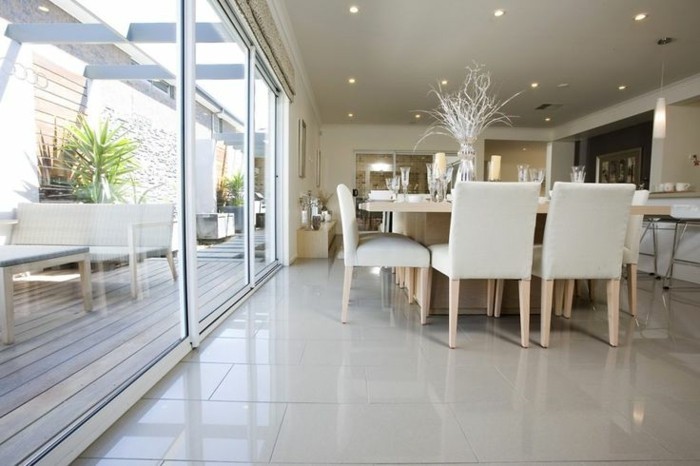 Modele carrelage salon cuisine