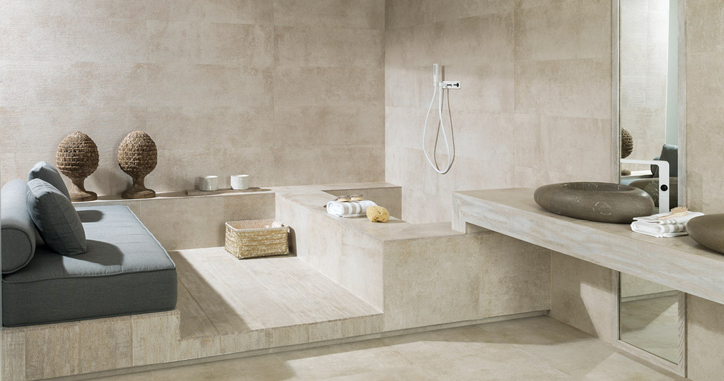 Carrelage beige ou gris