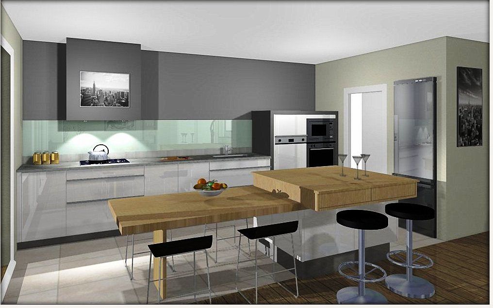 Hauteur plan repas cuisine