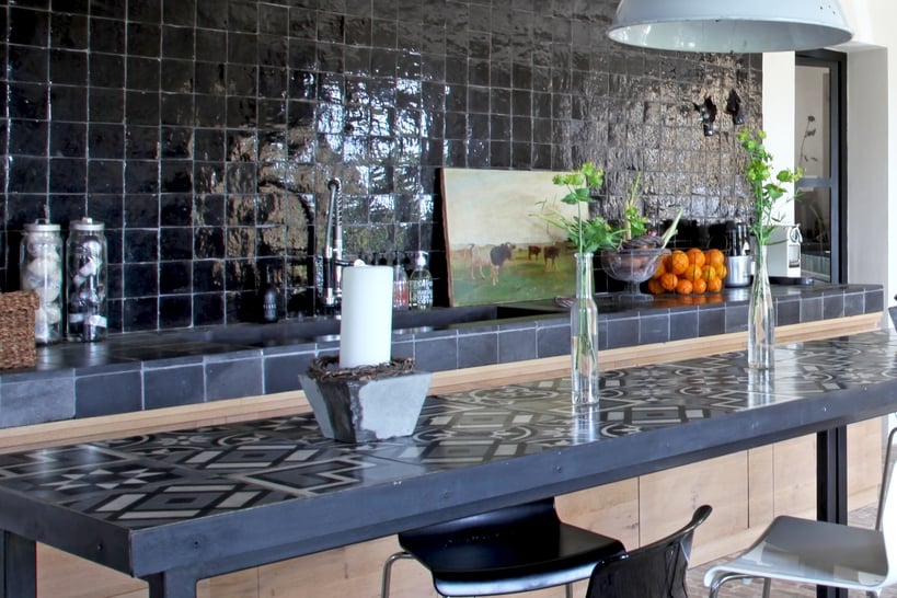 Modele table de travail cuisine