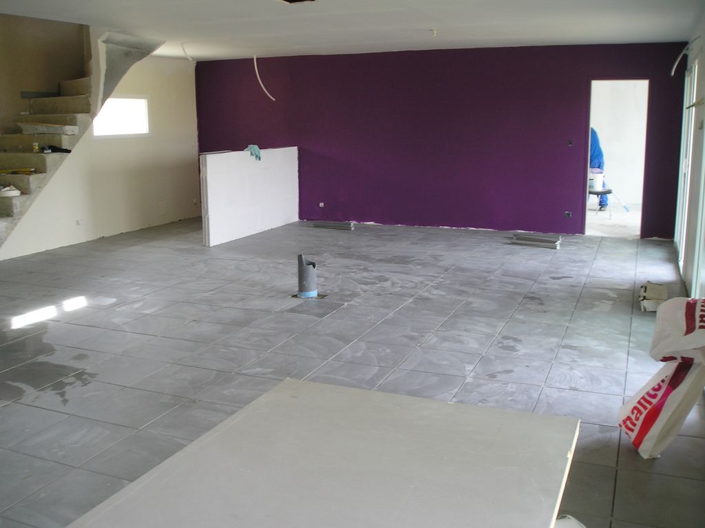 Carrelage gris anthracite quel couleur pour les murs