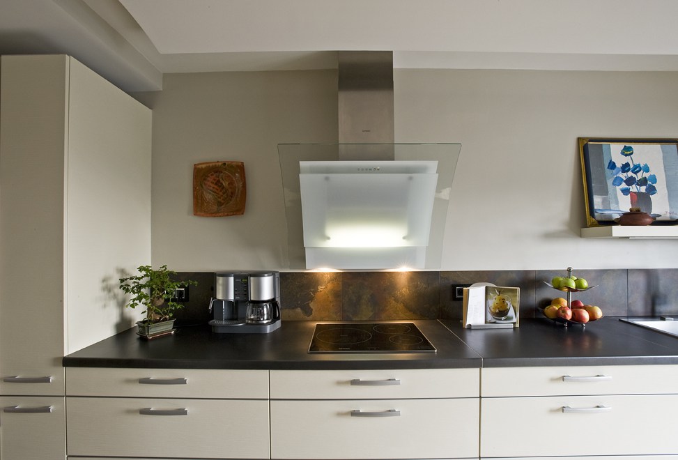 Plan de travail cuisine vanille