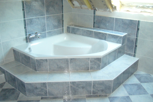 Carreler baignoire arrondie