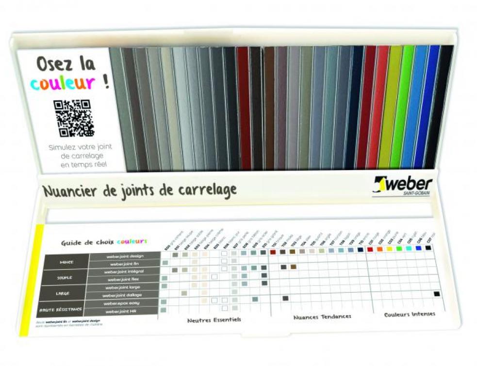 Joint carrelage blanc weber