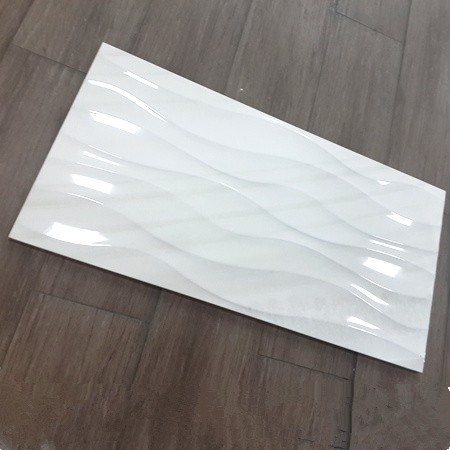 Carrelage salle de bain ondulé