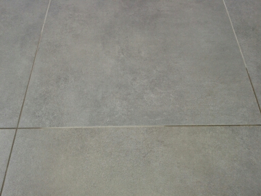 Carrelage gris joint gris