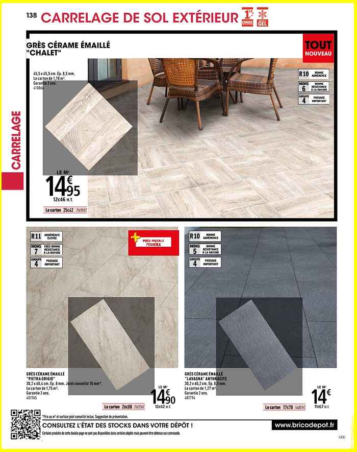 Joint carrelage anthracite brico depot