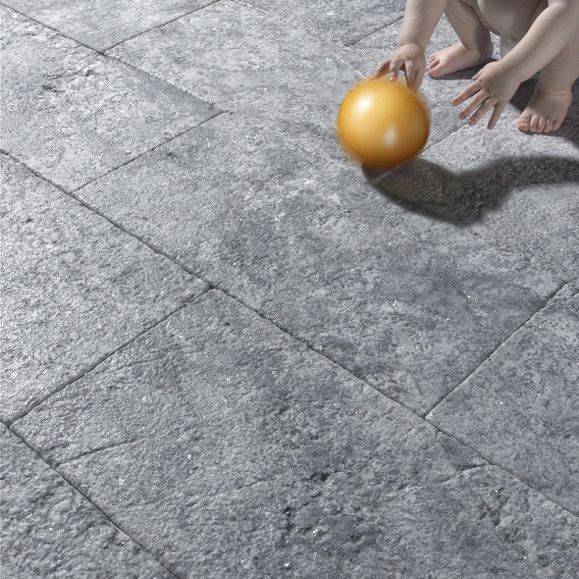Carrelage granit bleu