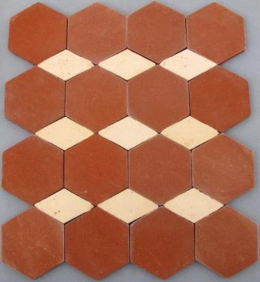 Carrelage mosaique losange