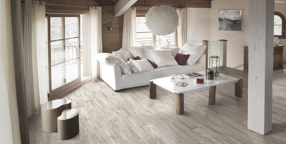 Joint dilatation carrelage imitation parquet