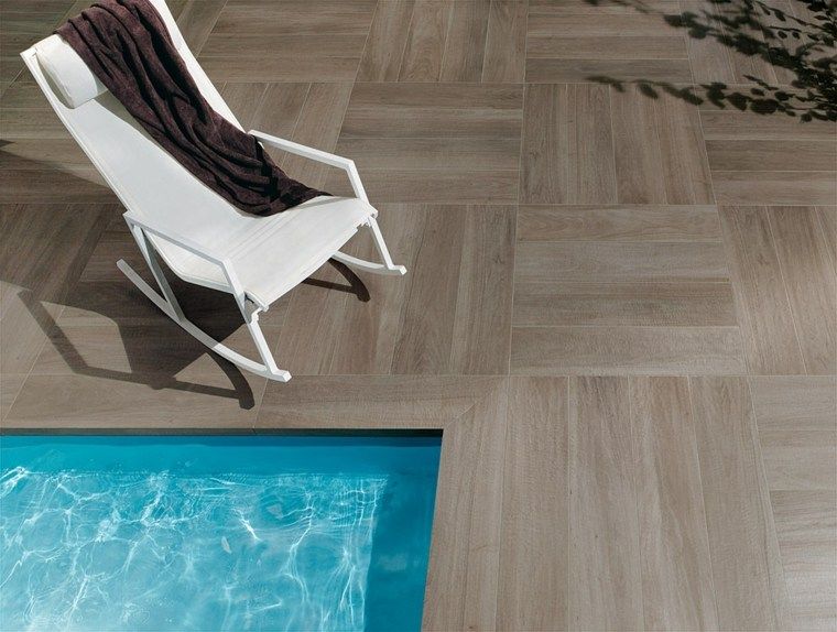 Carrelage exterieur imitation bois italien