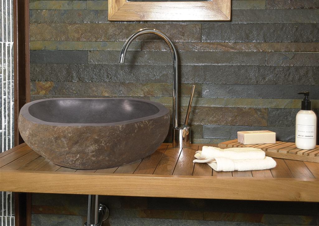 Carrelage salle de bain imitation ardoise