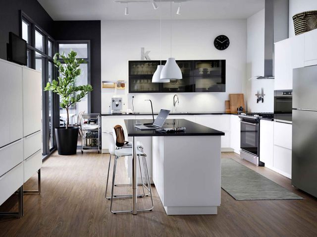 Modele de cuisine avec ilot central ikea