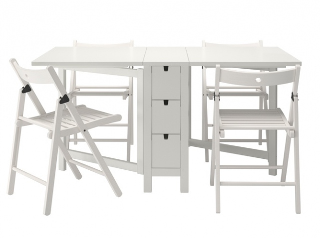 Table de cuisine rabattable ikea