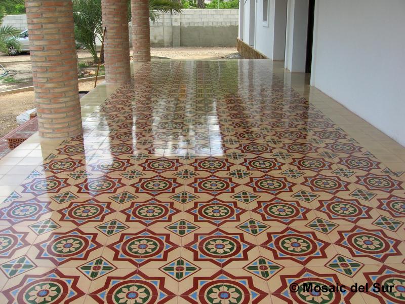 Traitement carrelage brillant