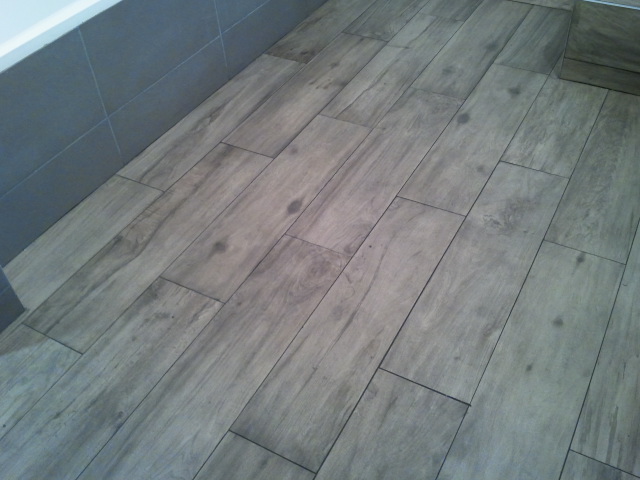 Carrelage parquet joint
