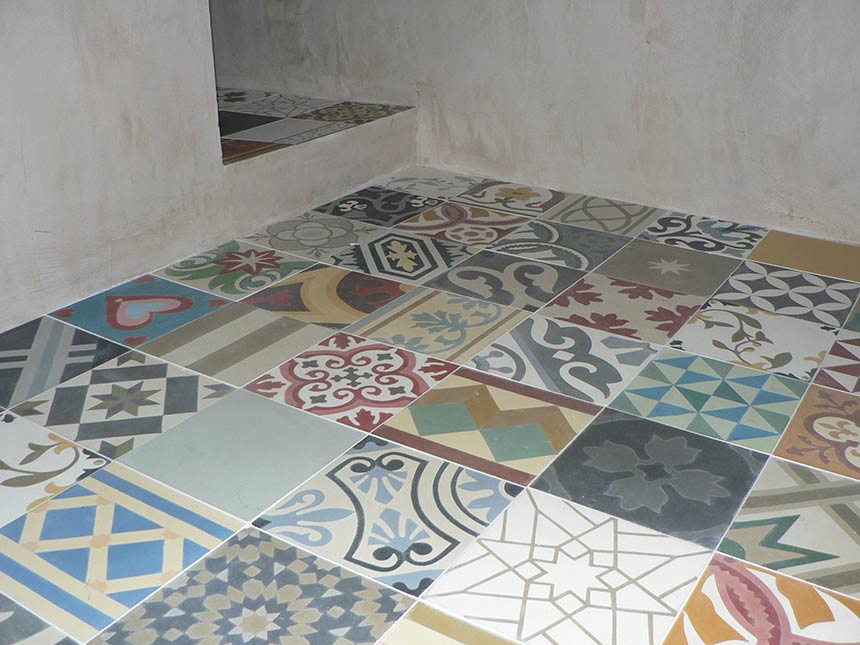 Carrelage carreau ciment lyon