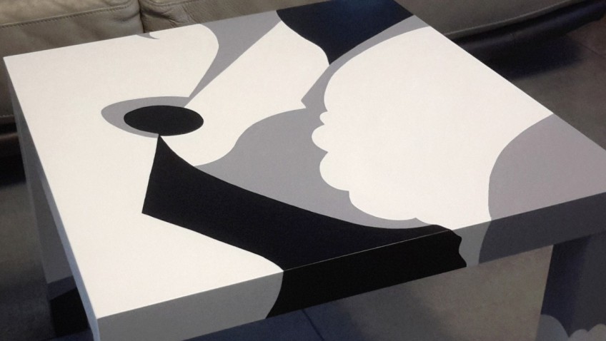 Comment repeindre une table basse ikea