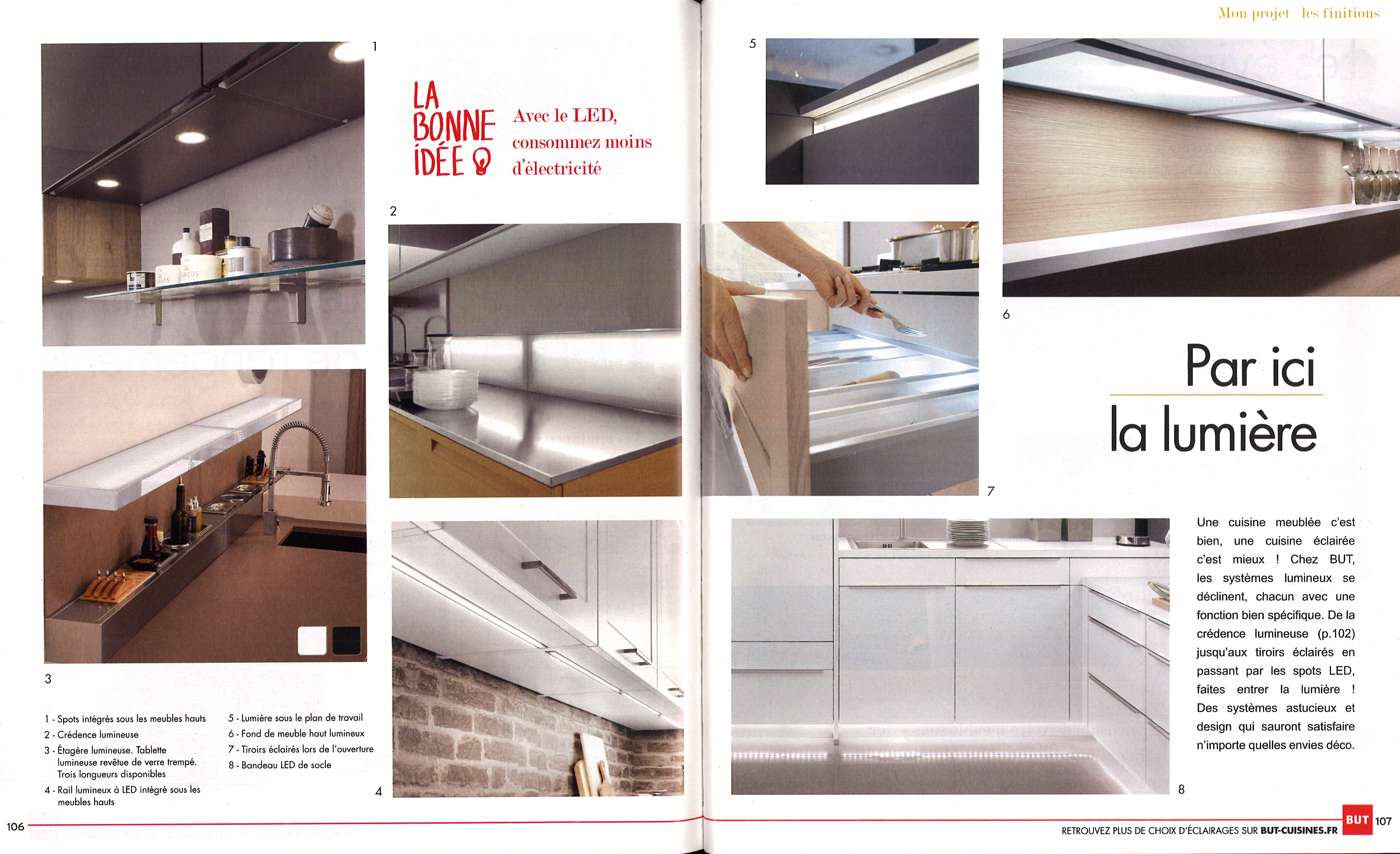 Meuble haut de cuisine chez but