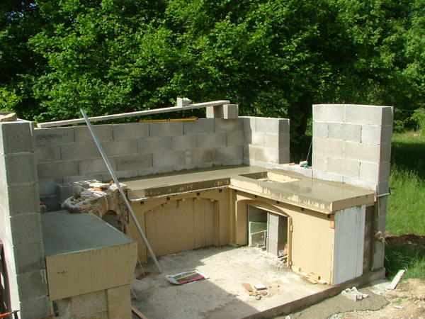 Modele construction cuisine exterieure