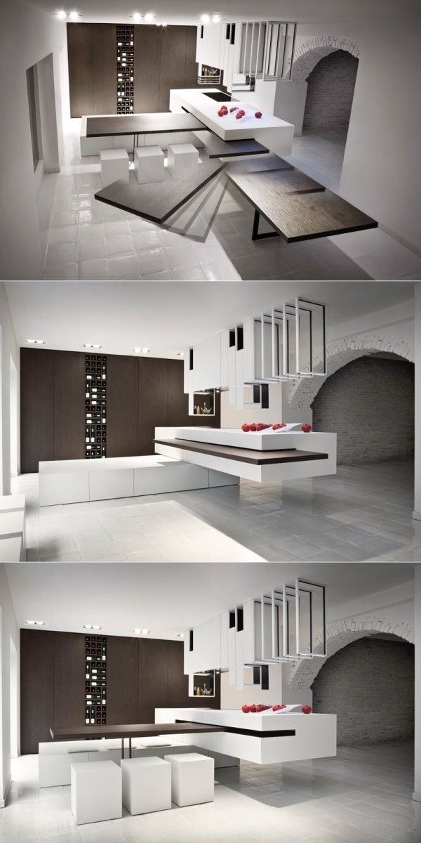 Plan travail cuisine original