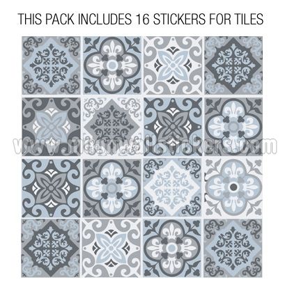 Stickers carrelage carreaux de ciment