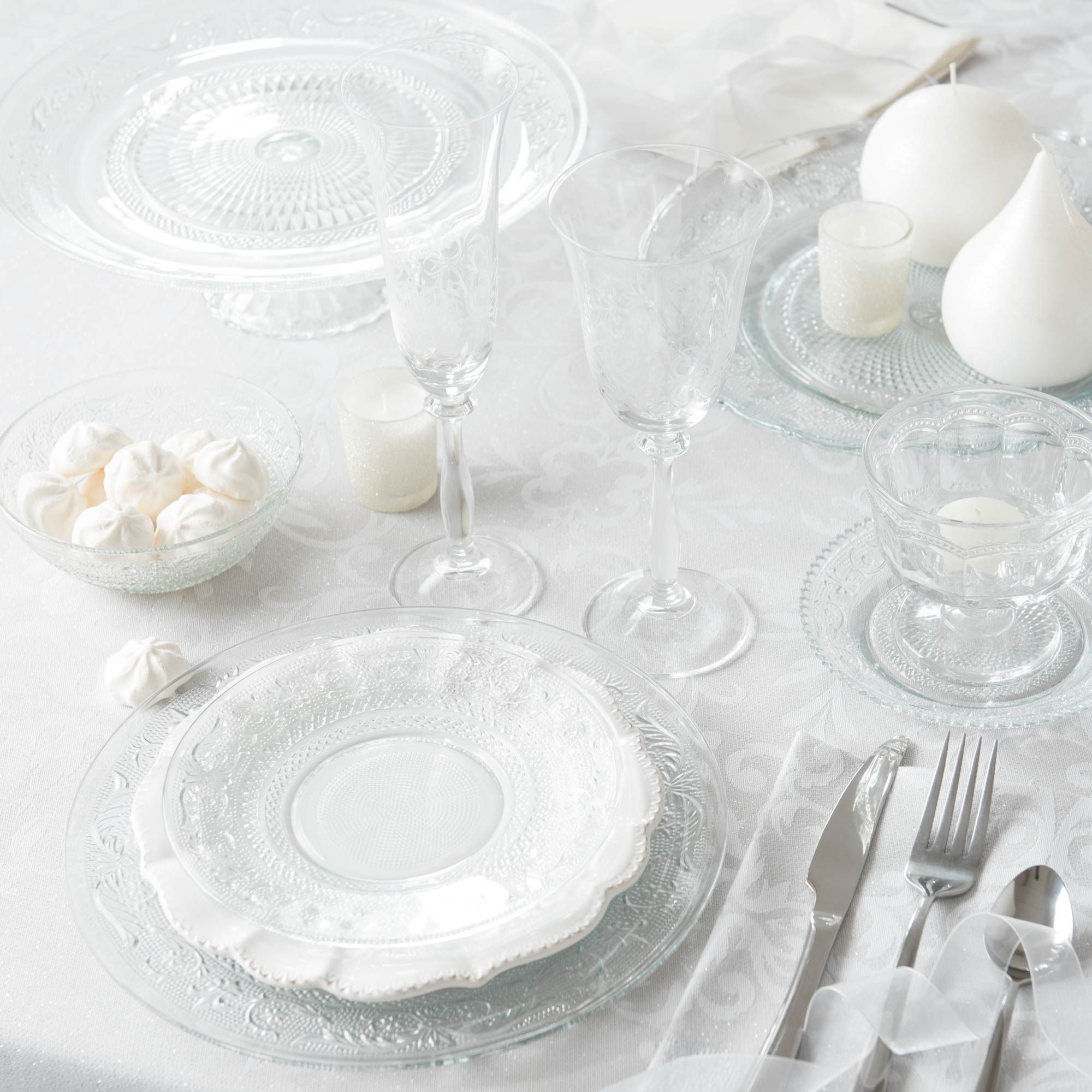 Maison du monde assiette en verre