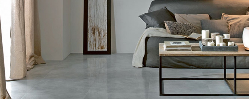 Carrelage reflex gris clair
