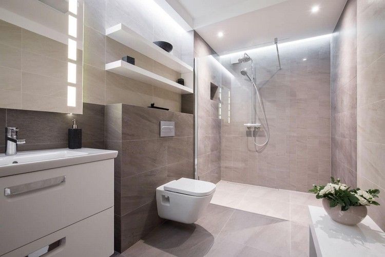 Carrelage gris haut de gamme