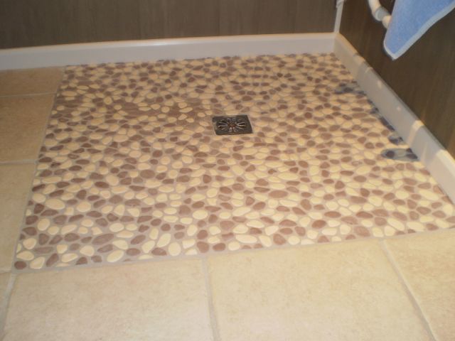 Carrelage antidérapant pour bac douche