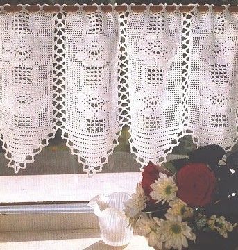 Modele rideaux en crochet gratuit