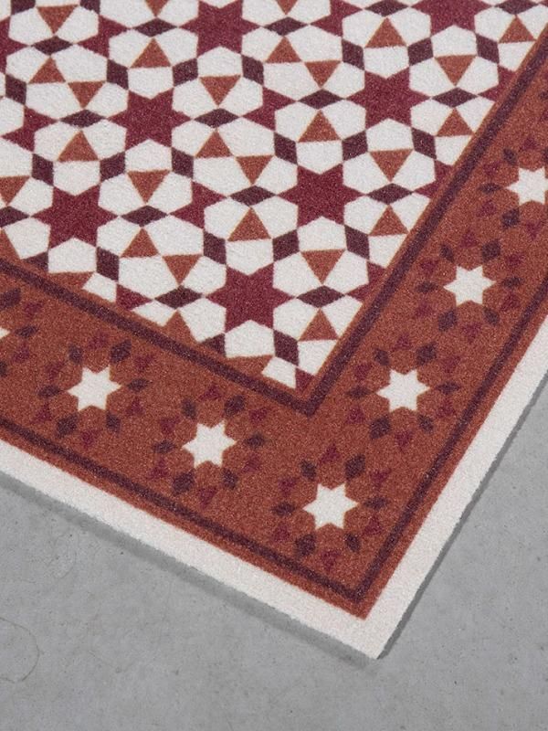 Tapis carrelage ancien