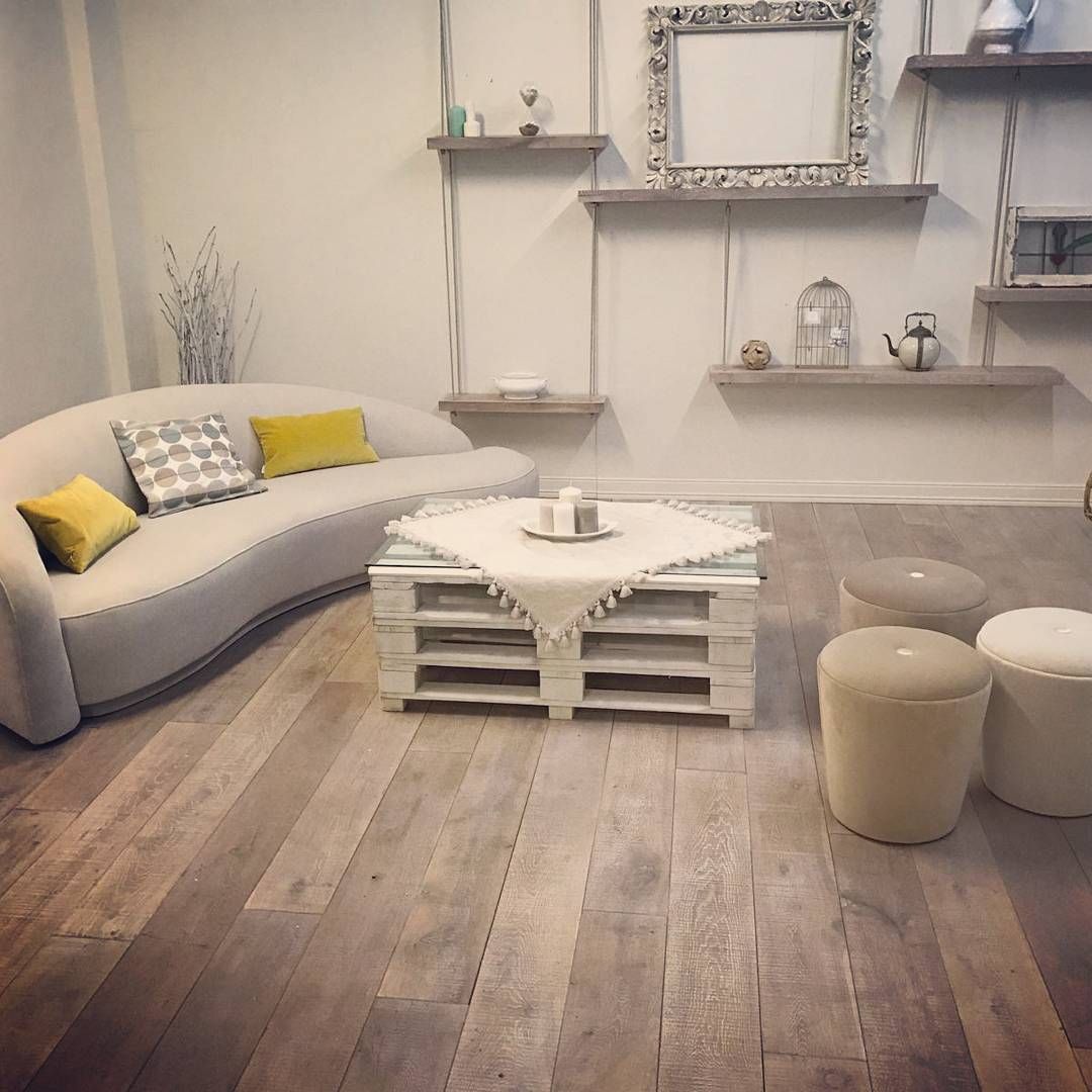 Carrelage parquet shabby glam