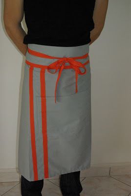 Couture tablier cuisine homme