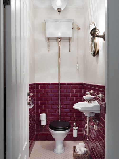 Wc avec carrelage metro
