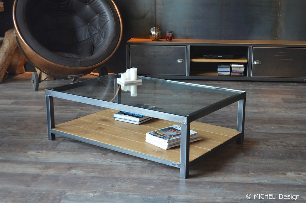 Table basse micheli design